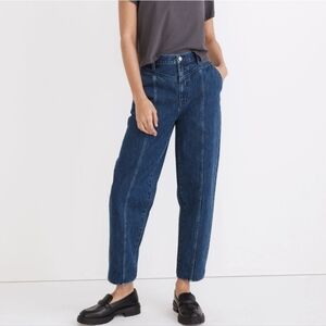 Madewell Womens |26| Rigid High Rise Balloon Jeans in Sanford Wash